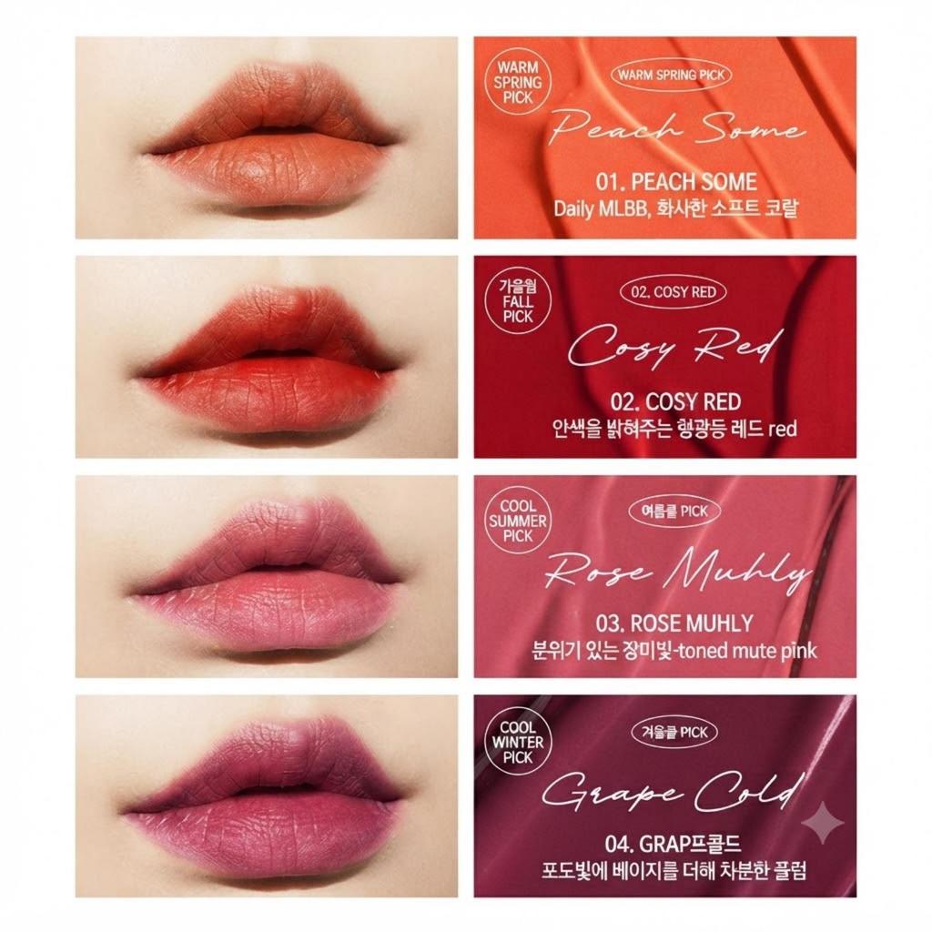 Son&Park Arti Water Blur Tint #01 Peach Some 4.4g (DAISO Korea)