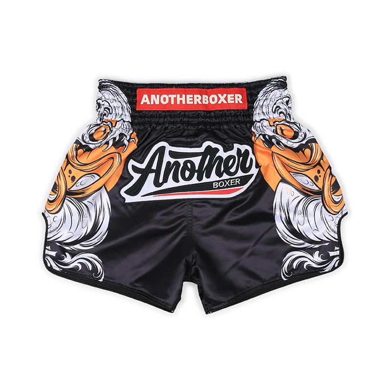 

ANOTHERBOXER Многоцветные шорты для тайского бокса для соревнований и тренировок - Европейский размер L