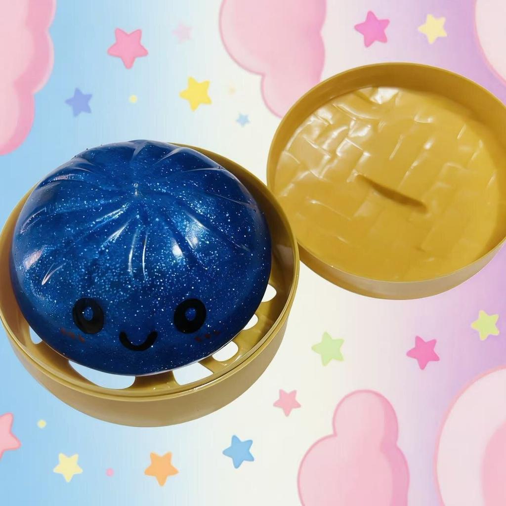 Hot Dumpling Decompression Squish Balls Reusable Low Rebound Stress Dough Toys For Home Office Decoration Daily Gifts