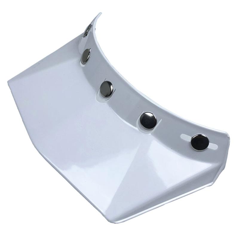 Universal 5-Snap Visor for Open Face Motorcycle Helmet Wind Flip Up Visor Shield Motorcycle Helmet Cap Tongue 5-Snap Wind Shield