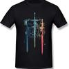 Sword Art Online T-shirt Herrmode Bomullstoppar