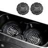 2PCS Carbon Fiber Car Water Cup Pads Decorative Coaster For New Bentley Flying Spur Continental GT Bentayga Mulsanne Accessories