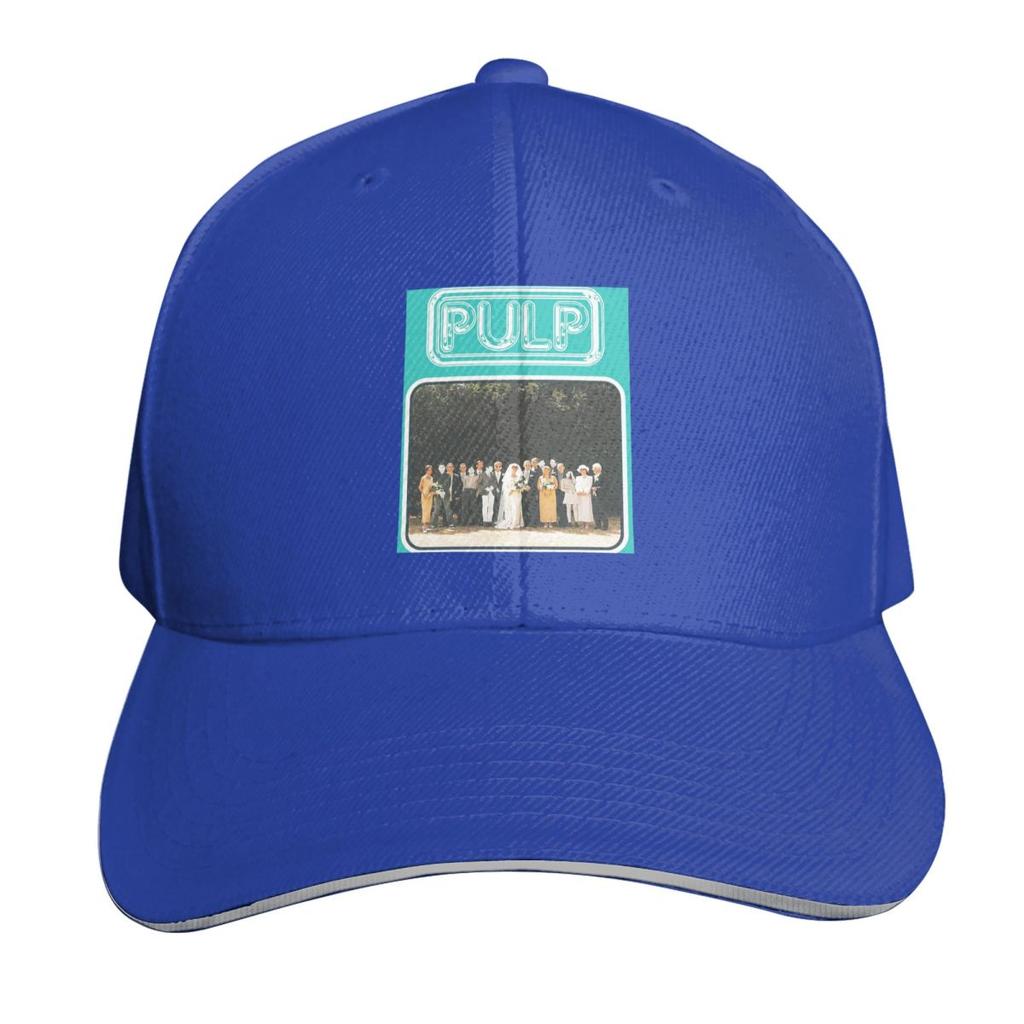 Cappellino con Logo Band Pulp Rock Moda Casual Cappellini da Baseball Cappello Regolabile Hip Hop Estivo Unisex Cappellini da Baseball