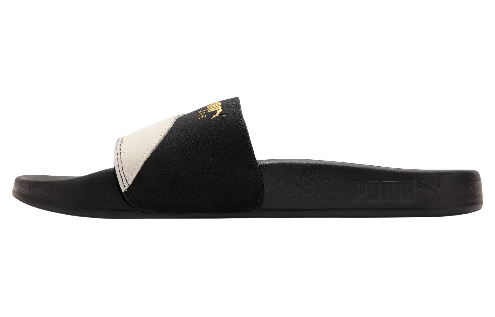 PUMA Lead Cat 2.0 Suede Og Slide  Black White  37