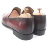 Great BERLUTI loafers Cursive Calligraphy, Scritto Bordeaux leather mens 6.5 Used