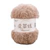 Long Plush Faux Fur Yarn Thickness Knitting Yarn Thread New Fluffy Mink Yarn  DIY Crocheting Hat