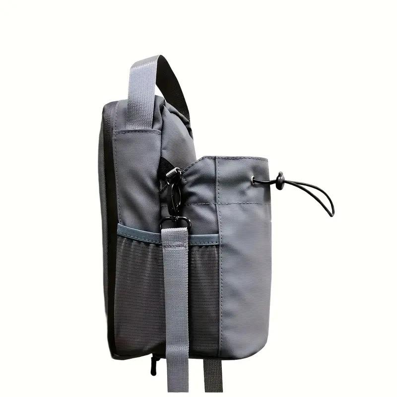 Magnetic Fitness Water Bottle Crossbody Bag - Large Capacity Gym-Ready