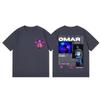 Omar Courtz Por Si Maana No Estoy Album Graphic T Shirts Fashion Pop Music Short Sleeve Tshirt Unisex Women Casual Cotton Tshirt