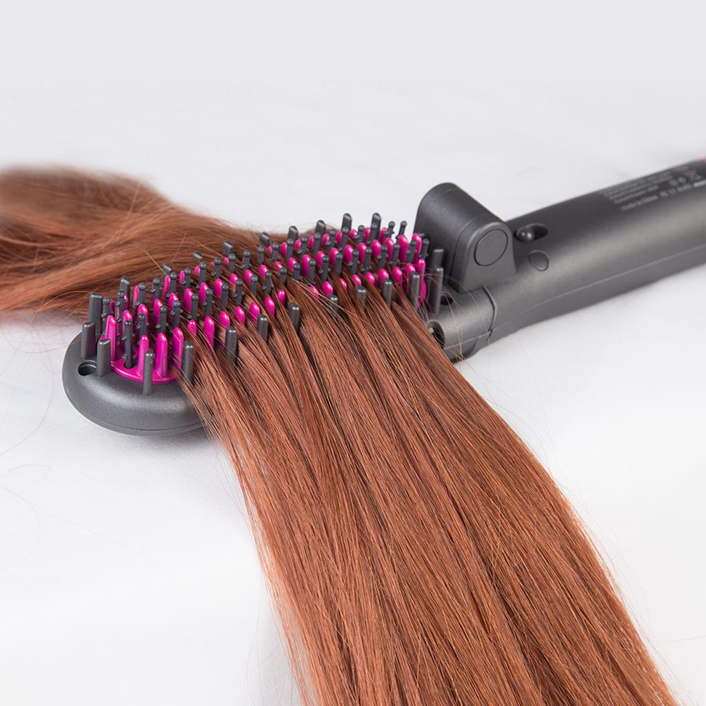 Foldable Iron Hair Straightener Tools Air Brush New Arrival Hair Straightener Comb Brush Portable Travel