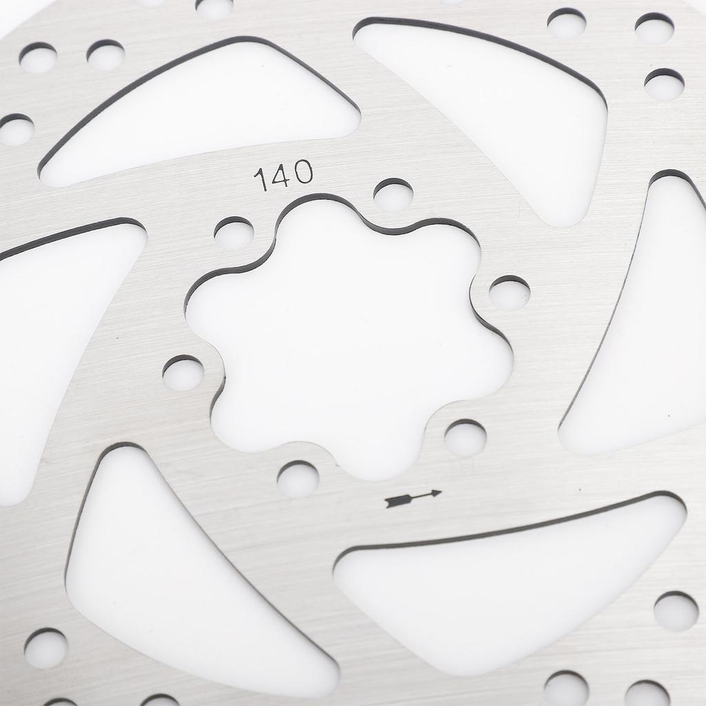 Brake Disc for Sealup Electric Scooter Brake Disc 140mm Diameter 6 Holes Metal Scooter Brake Disc for Sealup Electric Scooters