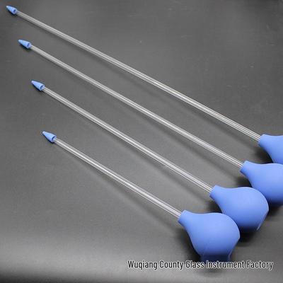 Akrilik Silikon Mercan Yemi Pipeti Balık Tankı Yemleyici Aleti