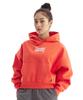 Crsd Lettering Crop Hoodie
