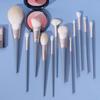 10PCS Professional Makeup Brush Set - Foundation Concealer Powder Blusher Soft Fluffy Brushes Mixed Beauty Kit for Makeup Artist