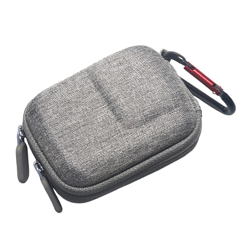 

Портативная сумка для хранения DJI OSMO Action 5 Pro/4/3 с карабином, дорожный футляр, защитный бокс, защитный чехол для переноски, аксессуар серый