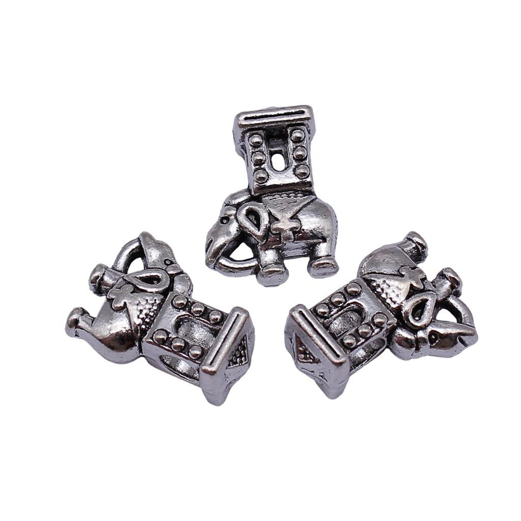 Animal Spacer Beads Large Hole Charms For Necklace Jewelry Making Starter Kit