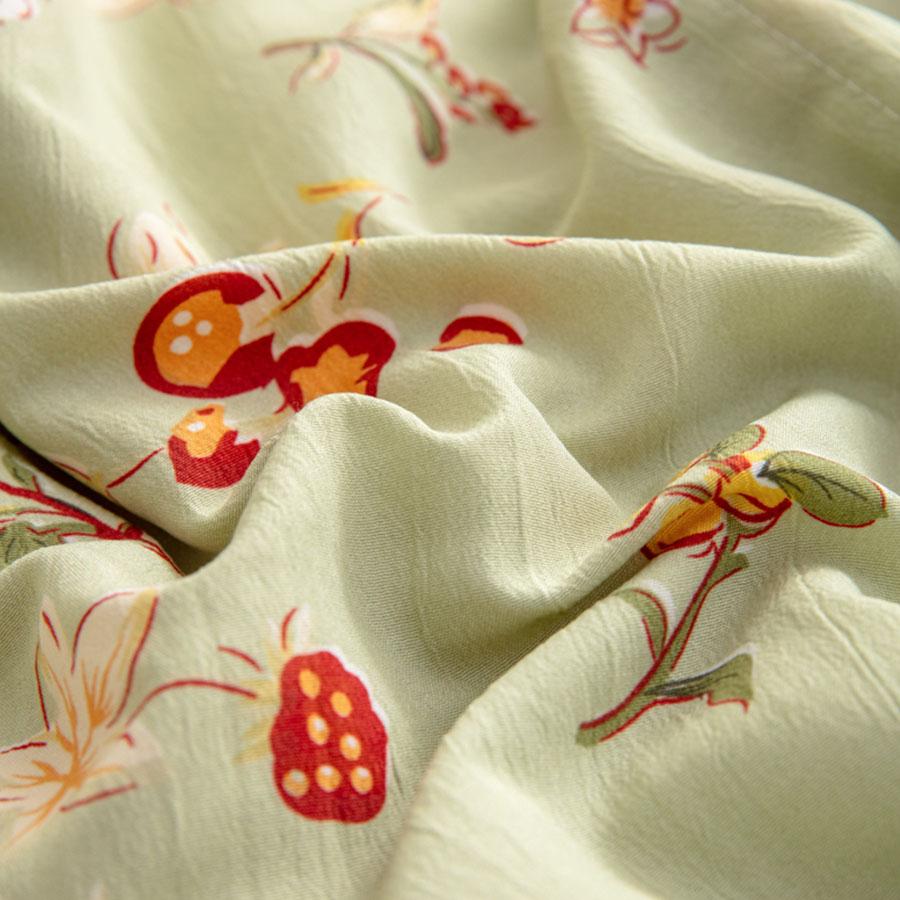 New Class A Cotton And Linen Double Layer Summer Quilt With Soybean Fiber Air Conditioning Quilt Printed Double Cooling Blanket
