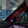 2 Pcs Sporty Pattern Car A-Pillar Stickers Self-adhesive Carbon Fiber Car Interior Stickers Scratch-resistant Black Red