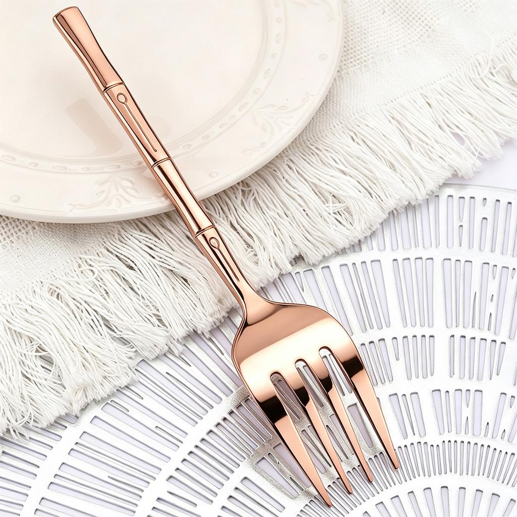 Stainless Steel Dinner Serving Fork,Mirror Polished Table Fork,1 Piece Salad Fork,Cutlery for Home Kitchen Cafe Restaurant