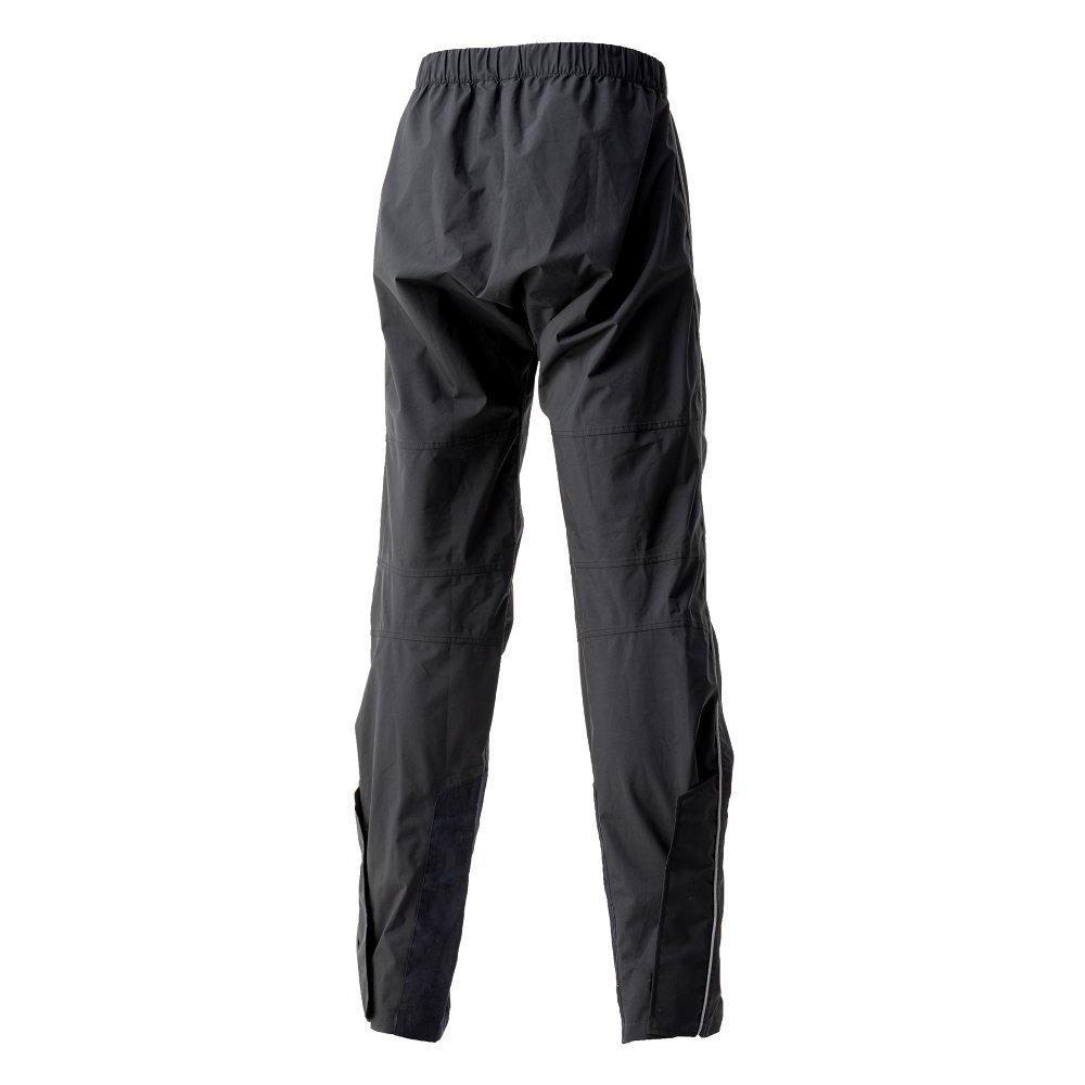 Yamashiro Motor Samurai MSR02P Motorcycle Rainwear Biker Stretch Rain Pants, Black, LL Size
