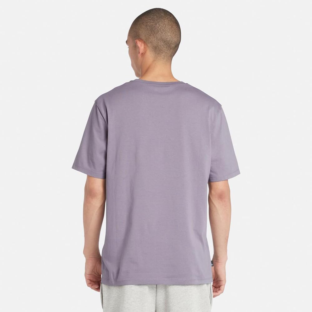 Timberland Men's Short Sleeve Graphic T-Shirt, Purple Ash, Size XS, TB0A431FEG71