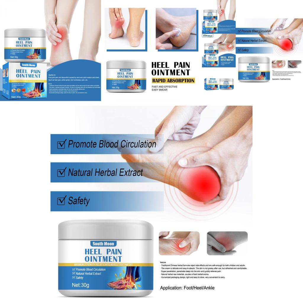South Moon Heel Pain Relief Cream Soothing Foot And Heel Pain Treatment