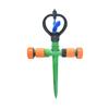 Garden Lawn 360 Degree Rotating Sprinkler 1/2" Male Thread Scattering Nozzle Automatic Rotating Watering Nozzle With Support