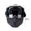 Harley-Style Auto-Darkening Solar Welding Helmet, True Color, Anti-Strong Light