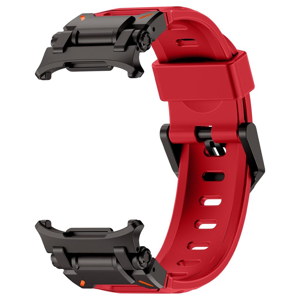 Fluorkautschuk-Armband für Samsung Galaxy Watch Ultra 2026 47mm Sport-Kautschukarmband für Galaxy Watch 7 Ultra 47mm Armband ohne Lücken