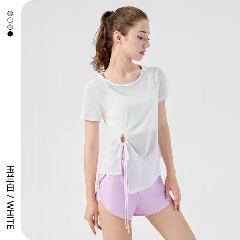 Women s Summer Sleeveless Yoga Top with Drawstring Hem One Size