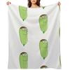 Peter Zucchini Throw Blanket Moving Bed Hairy Flannel Fabric Blankets