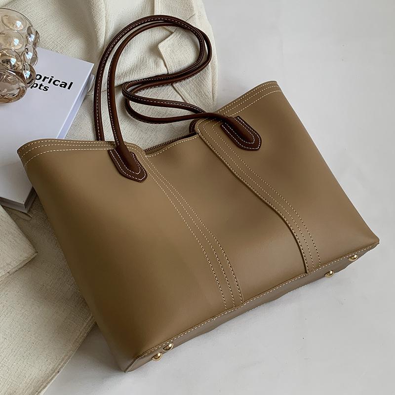 

Большая сумка женская сумка 2025 новая мода осень и зима повседневная универсальная сумка через плечо премиальная сумка-тоут