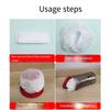 100PCS Disposable Vacuum Cleaner Filter Mesh Protective Cover Nonwoven Fabric Mesh Net For Vacuum Cleaner