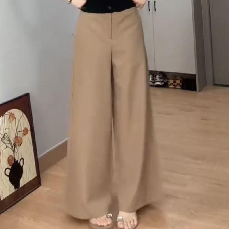Womens Stylish Suit Pants With Wool Fabric For Casual Office Wear