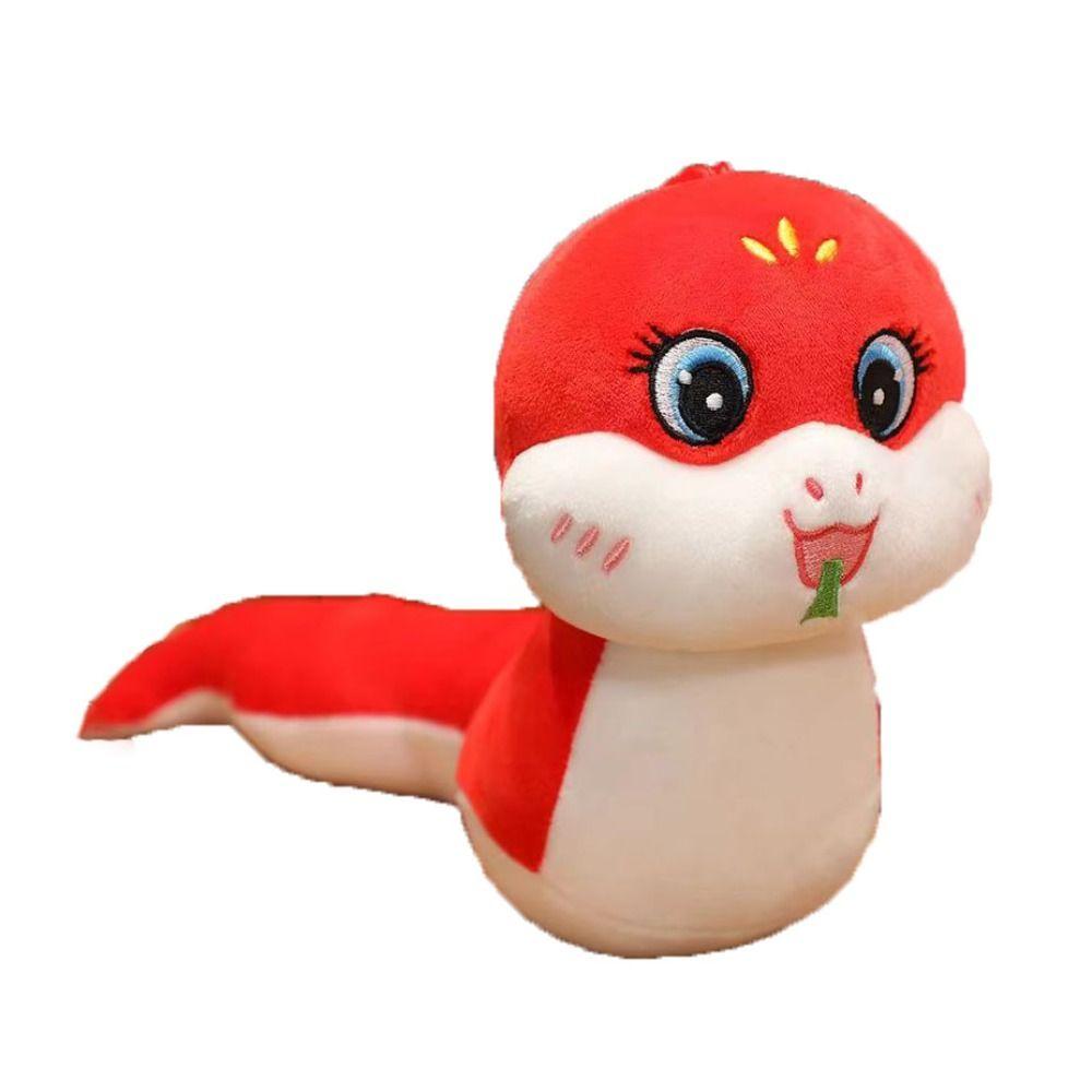 Big Eyes Snake Year Mascot Toy Long Tail Lucky Snake Doll Plushies Birthday Gifts