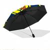 Club America Print Automatic Open Close Umbrella, Portable Foldable Umbrella, for Outdoor Commute Camping Trip, Ideal Birthday Gift