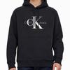 Calvin Klein Letter Print Fitted Hoodie Men Hoodies Black J325246-BEH