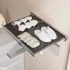 Retractable Laundry Drying Rack Thicken Clothes Storage Hanger Rack for Bathroom Closet Laundry Room Home Space Saving Supplies