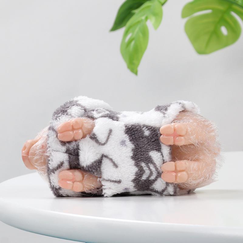Silikon Ferkel Mini-Tierfiguren Set Realistisch Lebensecht Weich Niedlich Tier Zubehör für Zuhause Schreibtisch Geschenk für Freunde Kinder