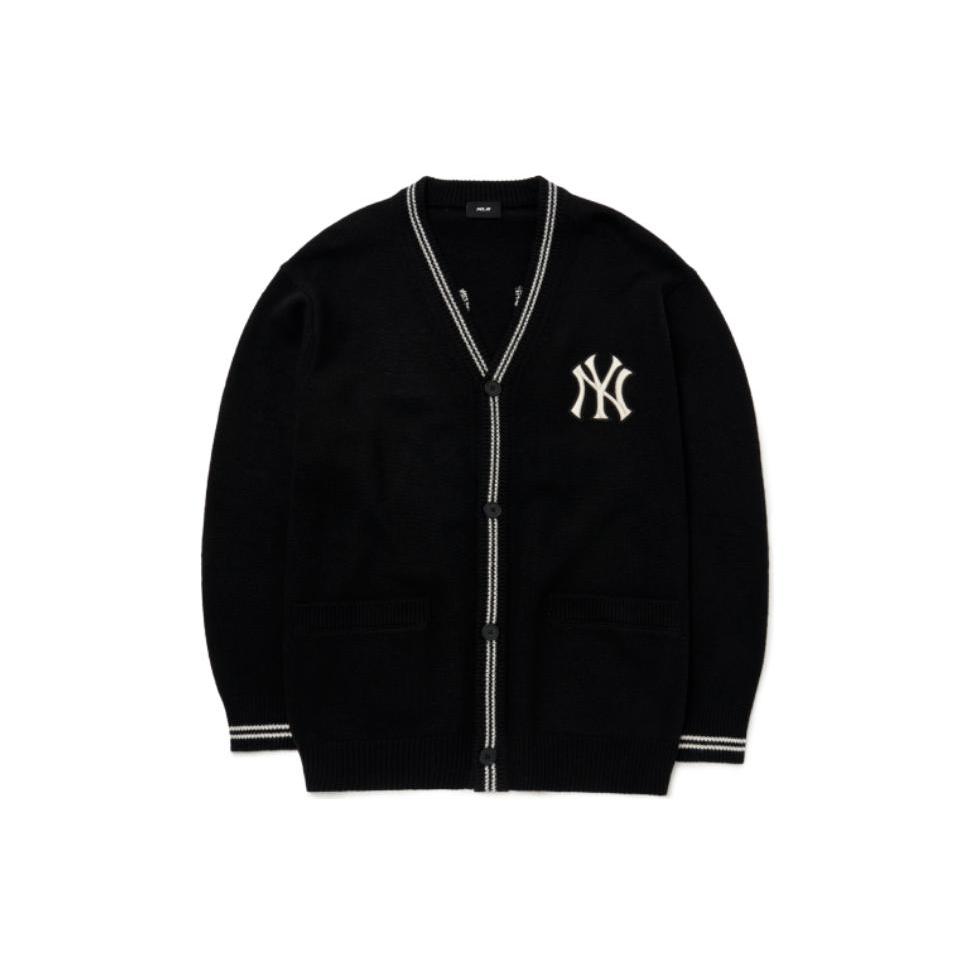 MLB Sweaters Unisex Black V neck Moderate Other 3AKCB0124-50BKS L