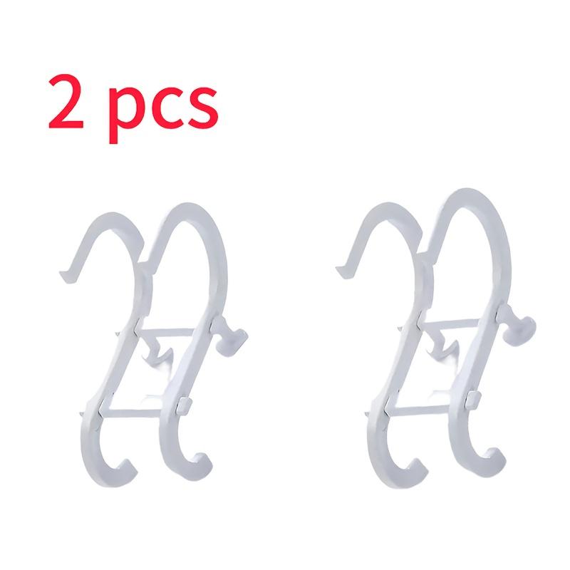 Ganci da Bagno Multifunzione - Porta Asciugamani, Spugna Doccia e Rasoio da Parete con Clip Sicure per Porte in Vetro - Ideale per Organizzare