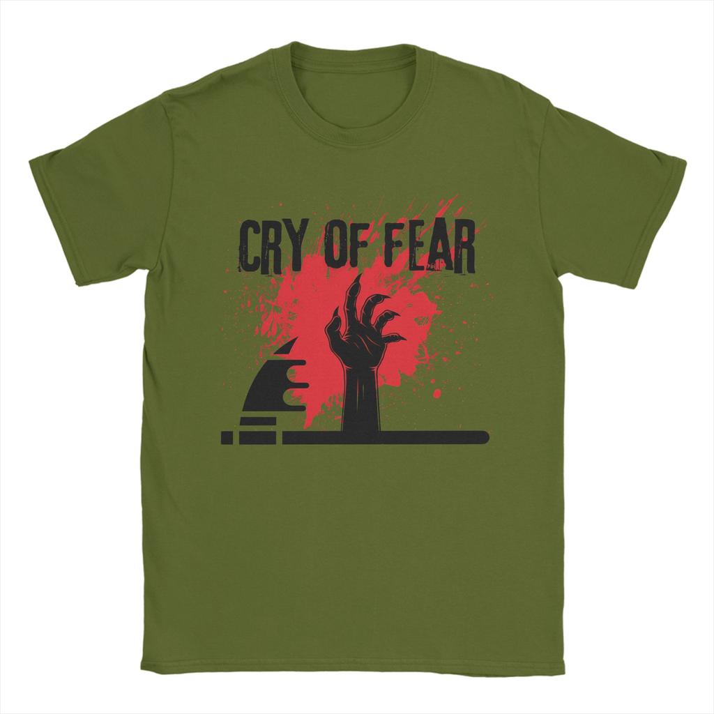 Unisex Women Graphic Print Simon Henriksson Cry of Fear Tee T Shirt Cotton Tshirts Clothing
