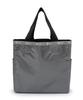 Official Tote Bag LG REVERSIBLE Solid TOTE/1254 Women's Gunmetal/Black