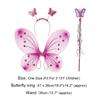 Cosplay Ladies Party Decor Butterfly Wings Princess Hair Hoop Fancy Dress Set Fairy Wand