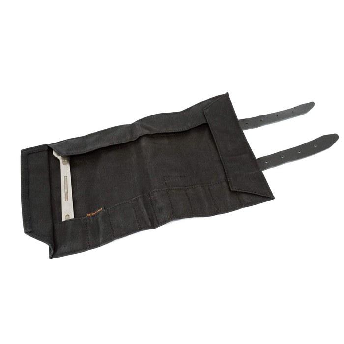 LONGRIDE Heritage Tool Bag Roll Black CUS125WBLA W25 x H9 x D4 cm
