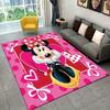 1pc Cute Minnie Pattern Area Rug Soft Flannel Floor Mat for Living Room, Bedroom, Sofa Coffee Table Floor Mat
