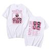 Fans Support Pink Ink Singer Combination Surrounding Harajuku Print Fashion Men'S And Women'S T-Shirts And Tops