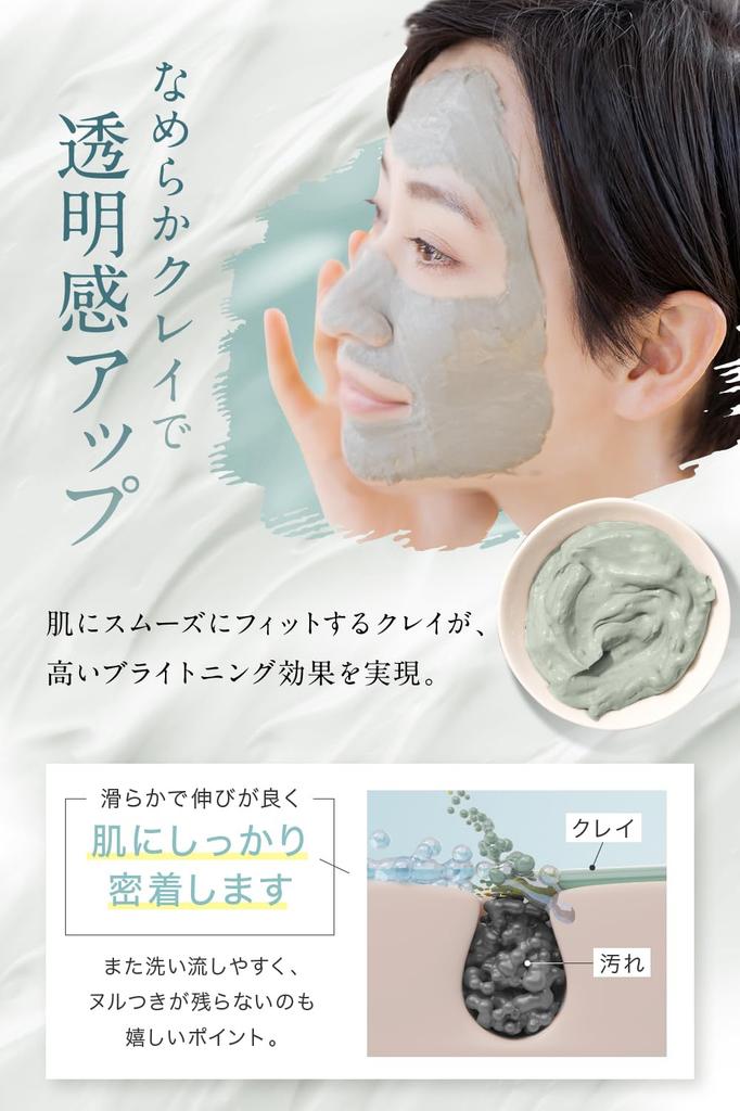 Milenas Mud Bathtime Pore Sebum Clay 120g Pack, Exfoliating, Cleansing, Removal, Mask,