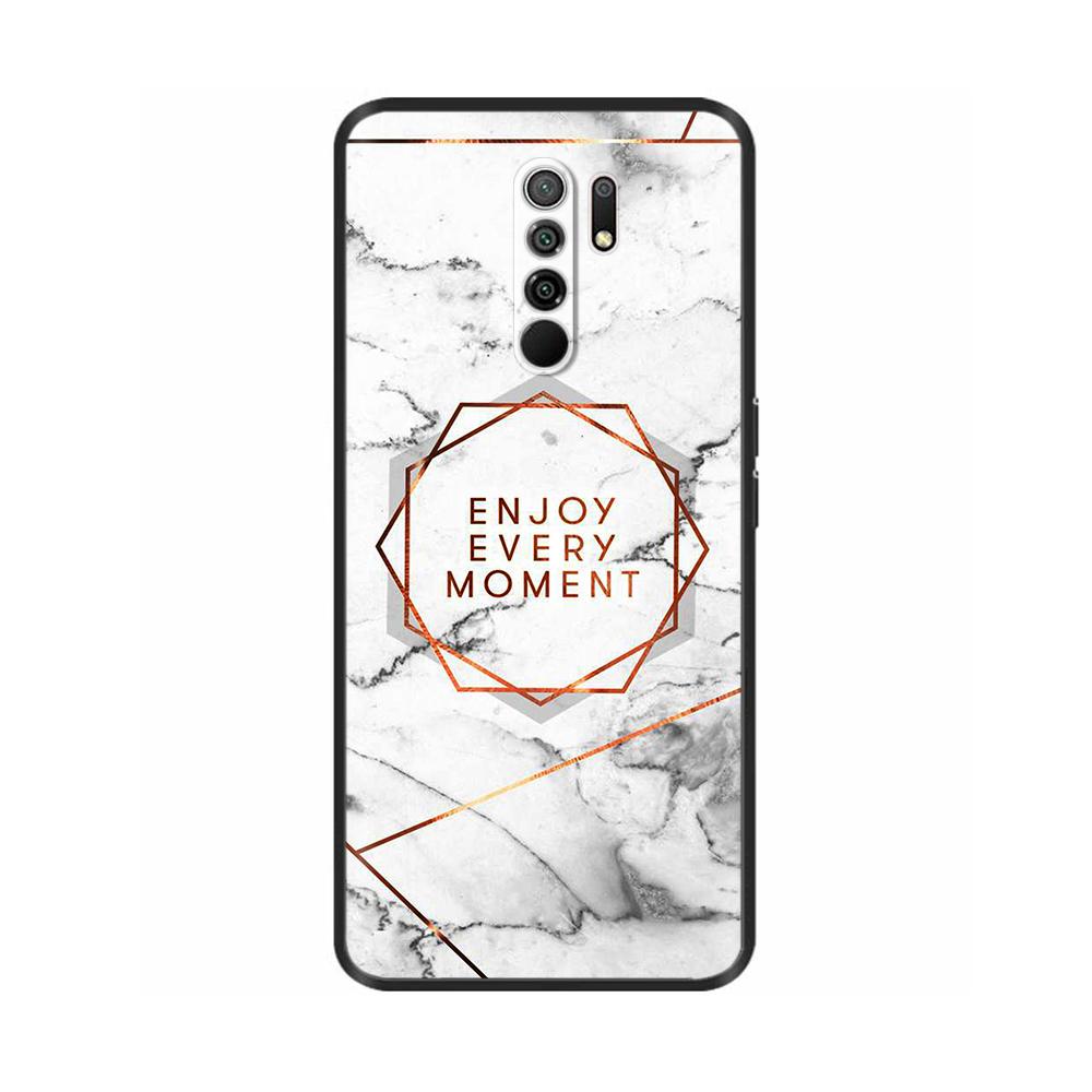 Silicon Case for Xiaomi Redmi 9 Redmi9 Case Back Cover Coque Funda Shell Soft Black TPU Cute Cartoon Phone Bag Bumper Protective