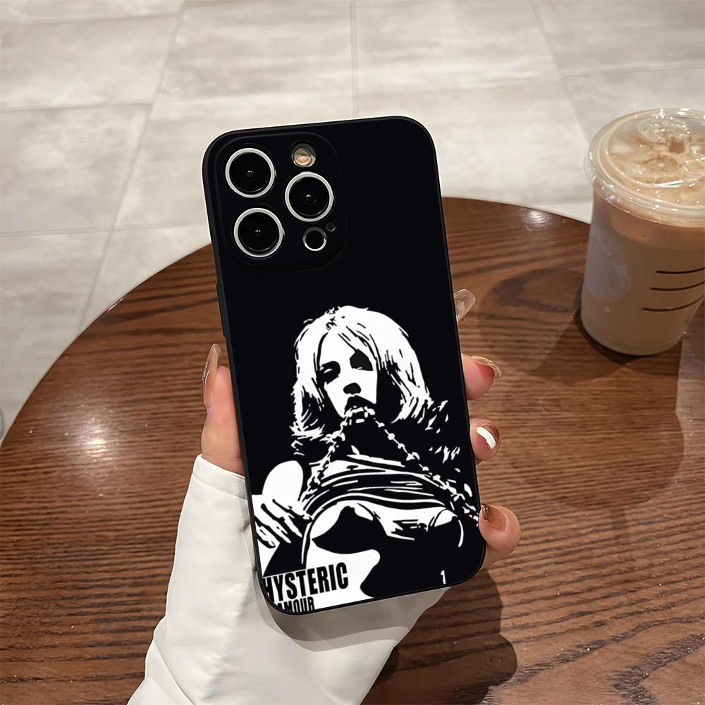 H-Hysteric Glamour Girl Phone Case For 17 Pro Max Iphone 14 Pro Max 12 16 15 13 Pro 11 Xr X Xs 8 7 Plus Back Cover