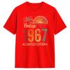 Retro 1967 59th Birthday 59 Years Old TShirt Summer 100 Cotton T Shirts For Unisexs Popular Tee Shirt Short Sleeve Y2K Funny Tees